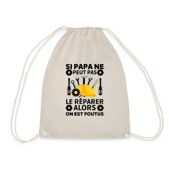 Meilleur Papa Bricoleur - Sac de sport léger - nature - Devant