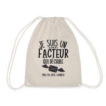 Facteur qui Déchire - - Sac de sport léger - nature - Devant