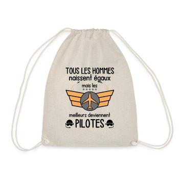 Pilote d avion - Sac de sport léger - nature - Devant