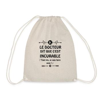 Amour du bricolage - Sac de sport léger - nature - Devant