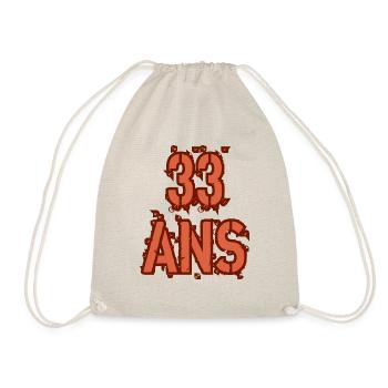 33 ANS - Sac de sport léger - nature - Devant