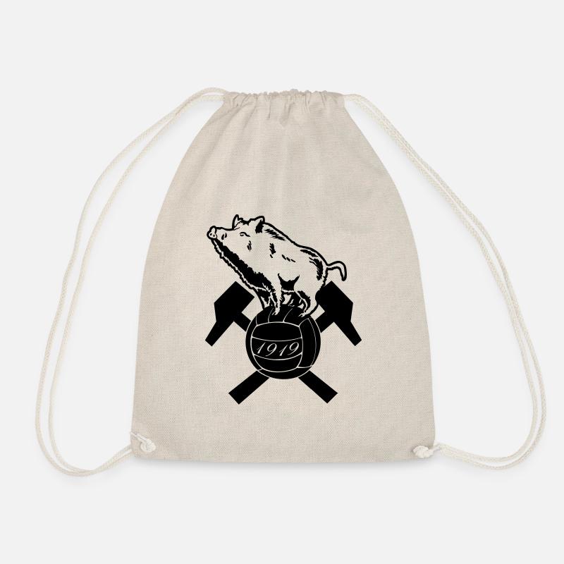 CS SEDAN BLASON BLANC - Sac de sport léger - nature