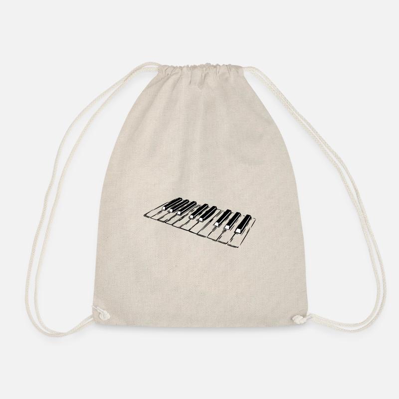 Piano, piano, clavier - Sac de sport léger - nature
