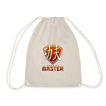 Kung Fu maître cadeau symbole cadeau idée - Sac de sport léger - nature - Devant