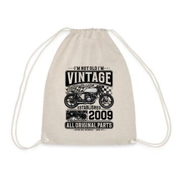 2009 Vintage Vintage Anniversaire Moto - Sac de sport léger - nature - Devant