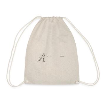 XC Skiing 01 - Line - black - Turnbeutel - Natur - Vorne