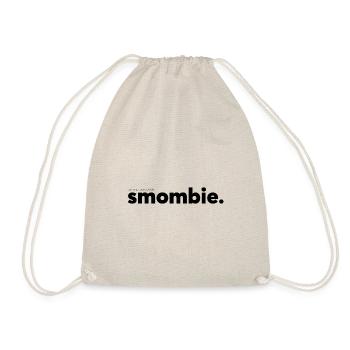 Smombie - zombie smartphone - Drawstring Bag - nature - Front