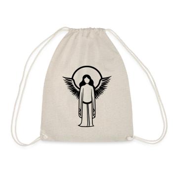 Angel - Drawstring Bag - nature - Front