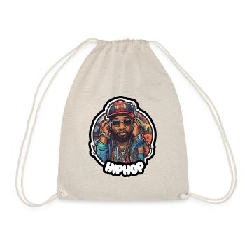 HIPHOP-DESIGN - Turnbeutel - Natur - Vorne