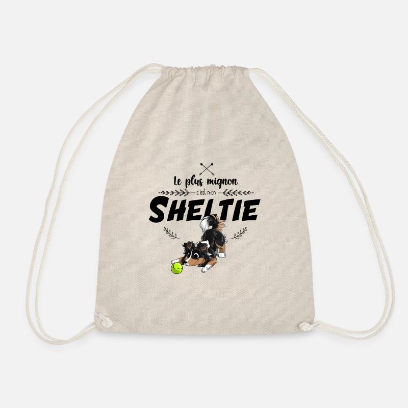 Le plus mignon Shetland - Sac de sport léger - nature