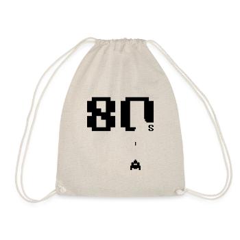 80's - Drawstring Bag - nature - Front