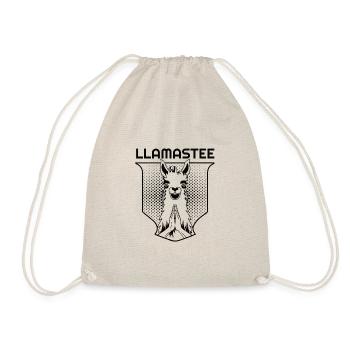 Llamastee Llama prie namastee lama - Sac de sport léger - nature - Devant