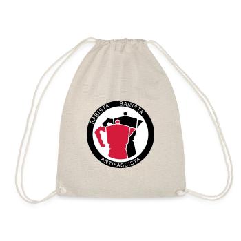 Barista Baristia Antifascista - Café pour la gauche - Sac de sport léger - nature - Devant