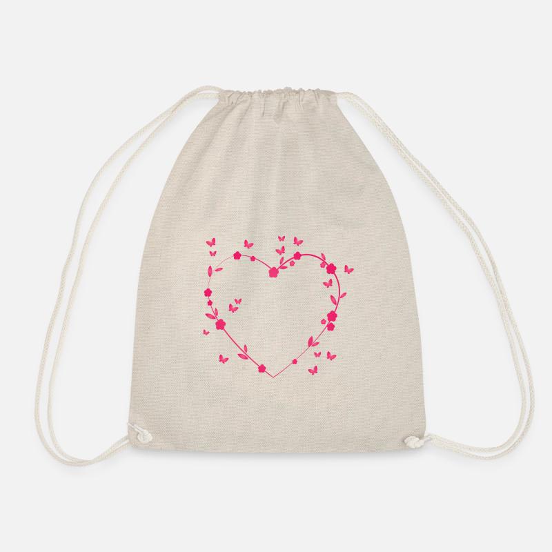 Butterfly butterfly - Drawstring Bag - nature