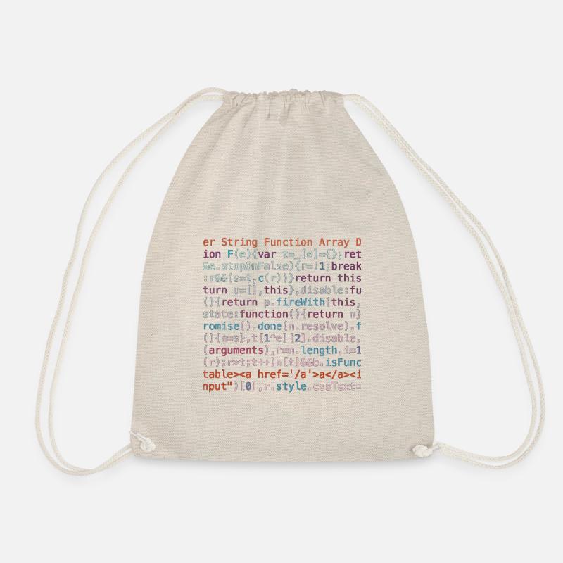 Programmierer Shirt - Turnbeutel - Natur