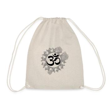 Om Mandala - Sac de sport léger - nature - Devant