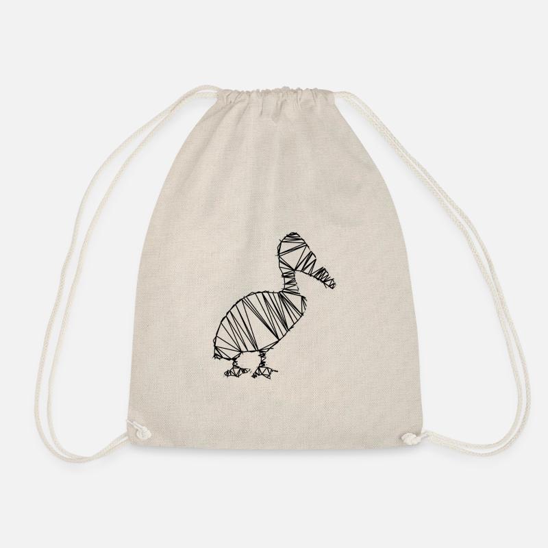Pelican - Drawstring Bag - nature