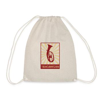 tenorhorn. Baritone horn. - Turnbeutel - Natur - Vorne