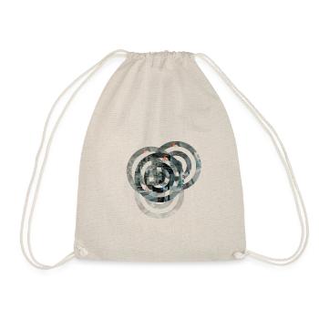 Circles - Drawstring Bag - nature - Front