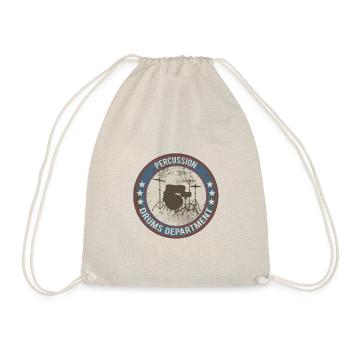 drums drums - Drawstring Bag - nature - Front