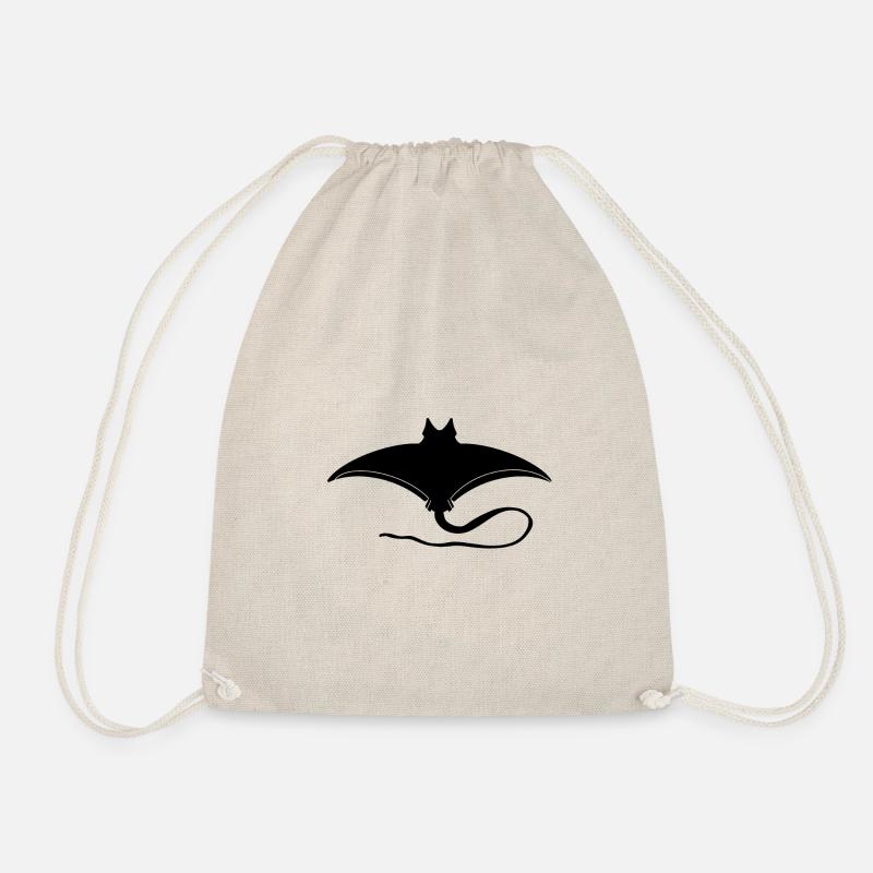 Patin flottant dans la mer. Design. Illustration - Sac de sport léger - nature