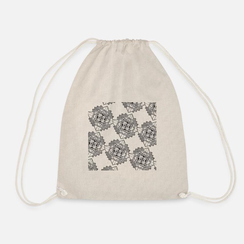 Mandala Pattern - Turnbeutel - Natur
