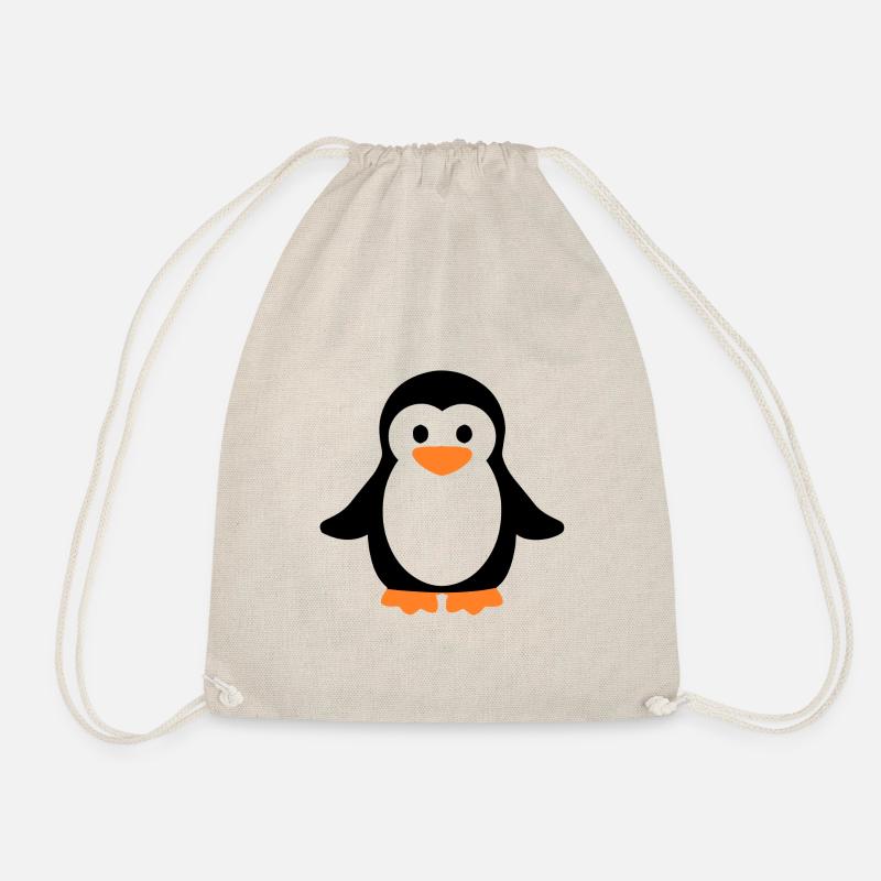 Pinguin - Turnbeutel - Natur