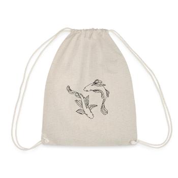 Ying Yang Poissons - Sac de sport léger - nature - Devant