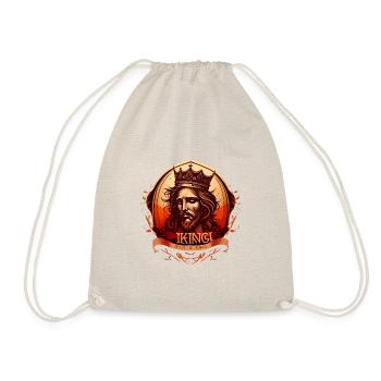 Jesus Christ of Nazareth Faith Bible Jesus - Drawstring Bag - nature - Front