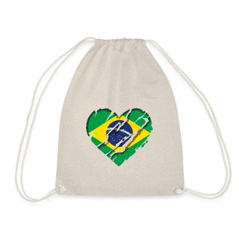Drapeau Brésil Drapeau brésilien Amérique du Sud - Sac de sport léger - nature - Devant