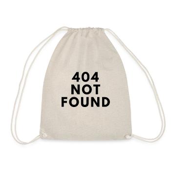 404 Not Found - Turnbeutel - Natur - Vorne