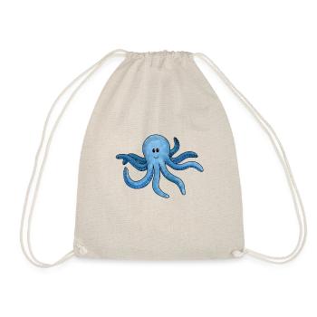 poulpe coloré - Sac de sport léger - nature - Devant