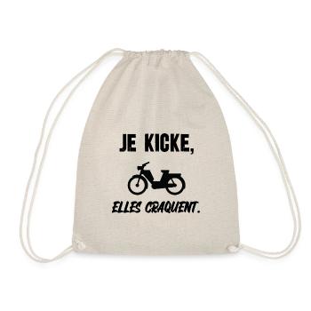 je kicke elles craquent - Sac de sport léger - nature - Devant