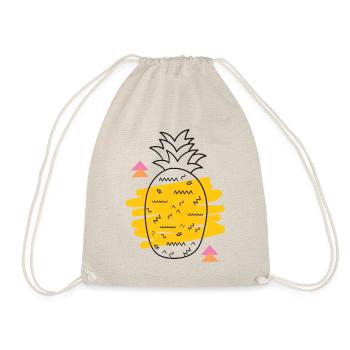 pineapple - Drawstring Bag - nature - Front