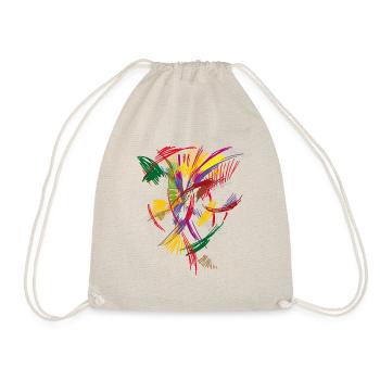 Motif de couleurs - Sac de sport léger - nature - Devant
