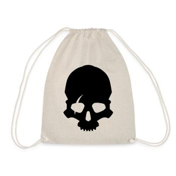 Skeleton skull - Drawstring Bag - nature - Front