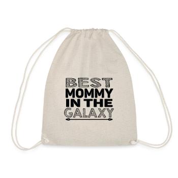 best mommy in the galaxy - Sac de sport léger - nature - Devant