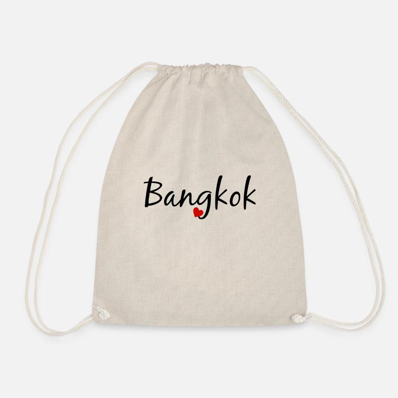 Bangkok - Drawstring Bag - nature