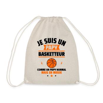 Papy basketteur plus cool, fête des grands-pères - Sac de sport léger - nature - Devant
