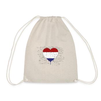Netherlands Flag Holland Dutch flag - Drawstring Bag - nature - Front