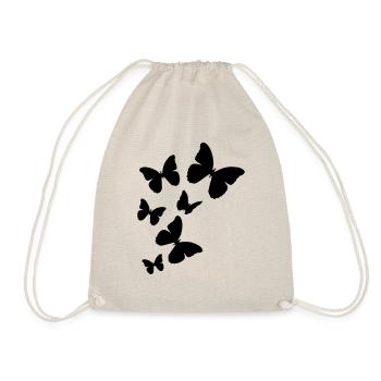 butterflies - Drawstring Bag - nature - Front