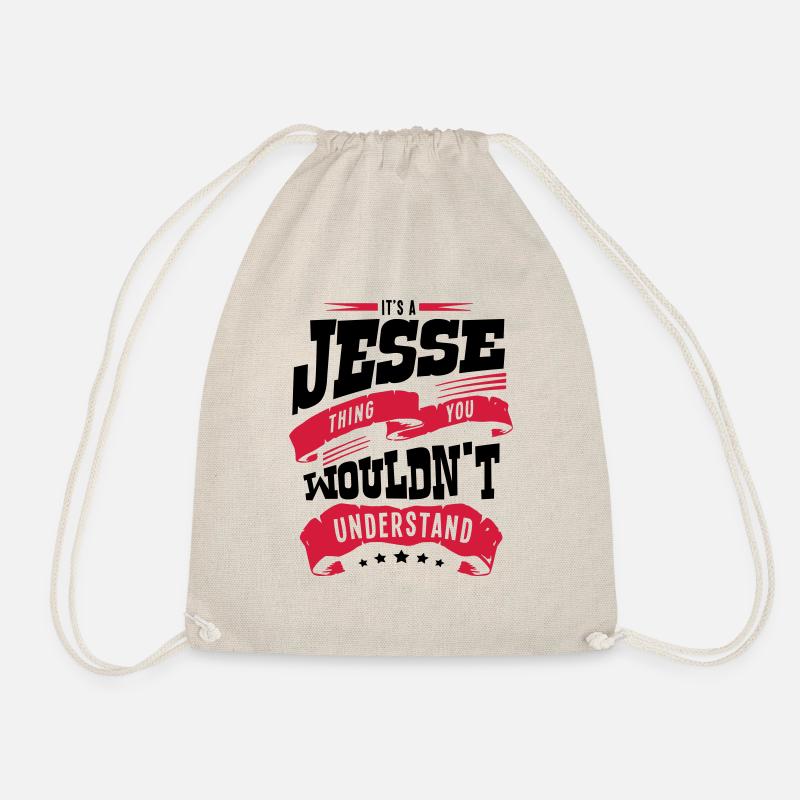 jesse name thing you wouldnt understand - Drawstring Bag - nature
