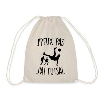 J'peux pas j'ai futsal - Sac de sport léger - nature - Devant