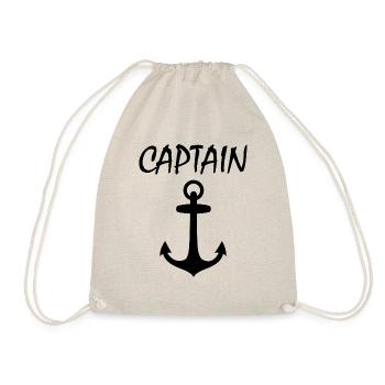 Sailing Captain Water Sports - Drawstring Bag - nature - Front