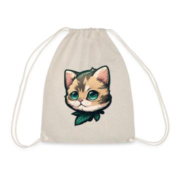 Cute kitten - Drawstring Bag - nature - Front