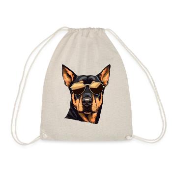 Rottweiler Cool - Turnbeutel - Natur - Vorne