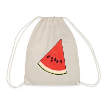 Triangle de pastèque - Sac de sport léger - nature - Devant