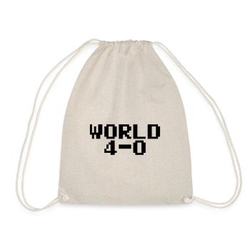 World 40th - 40th Birthday Gift Rétro 80s Pixel - Sac de sport léger - nature - Devant