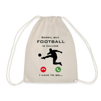 Le football appelle - Sac de sport léger - nature - Devant