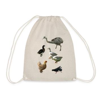 Poultry - Drawstring Bag - nature - Front